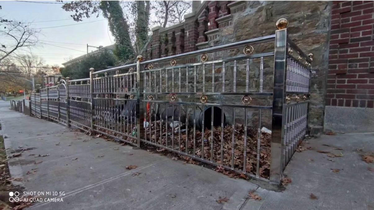 Silva Iron Works custom fence