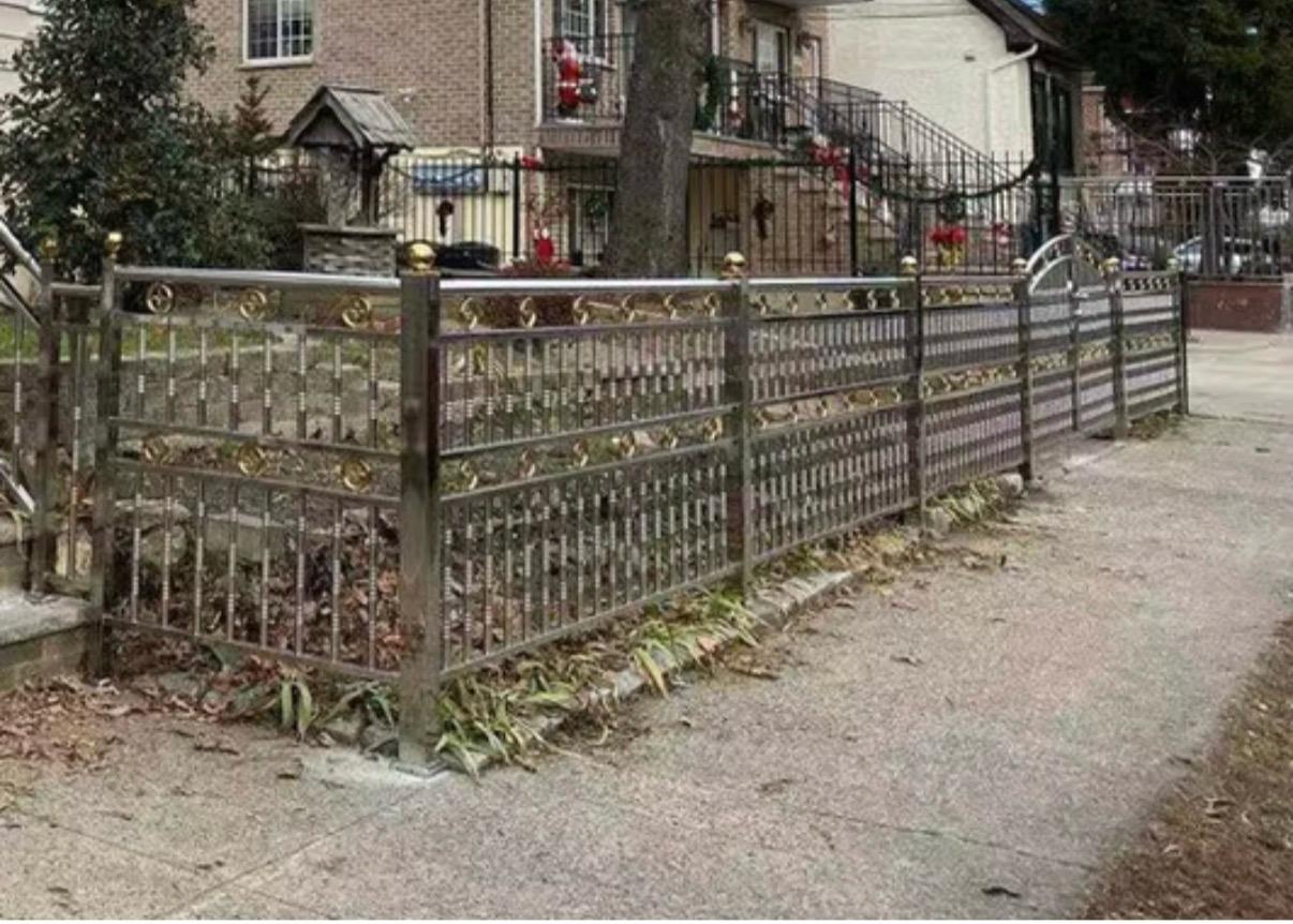 Silva Iron Works custom fence