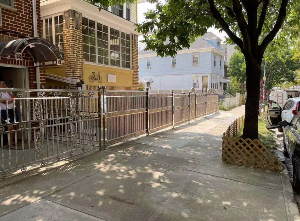 Silva Iron Works custom fence