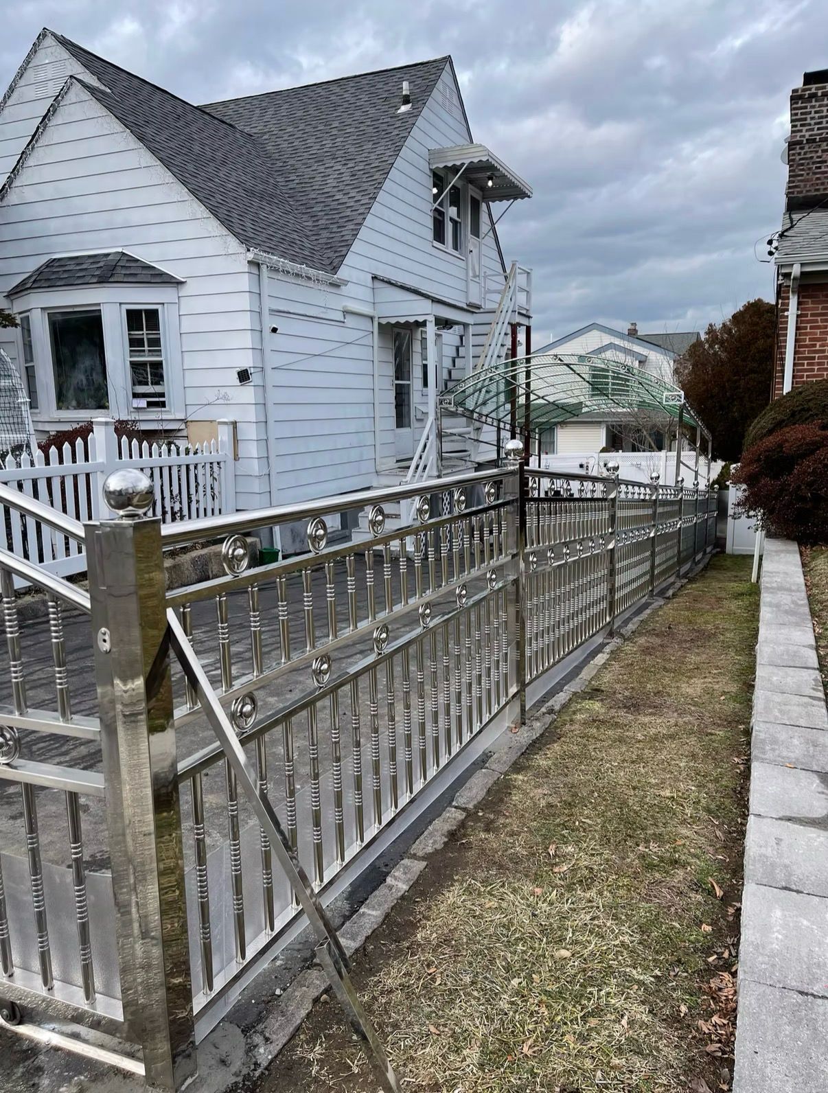 Silva Iron Works custom fence