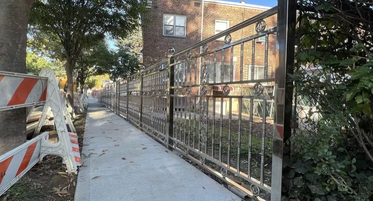 Silva Iron Works custom fence