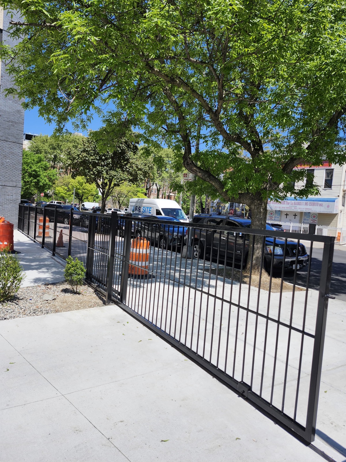Silva Iron Works custom fence