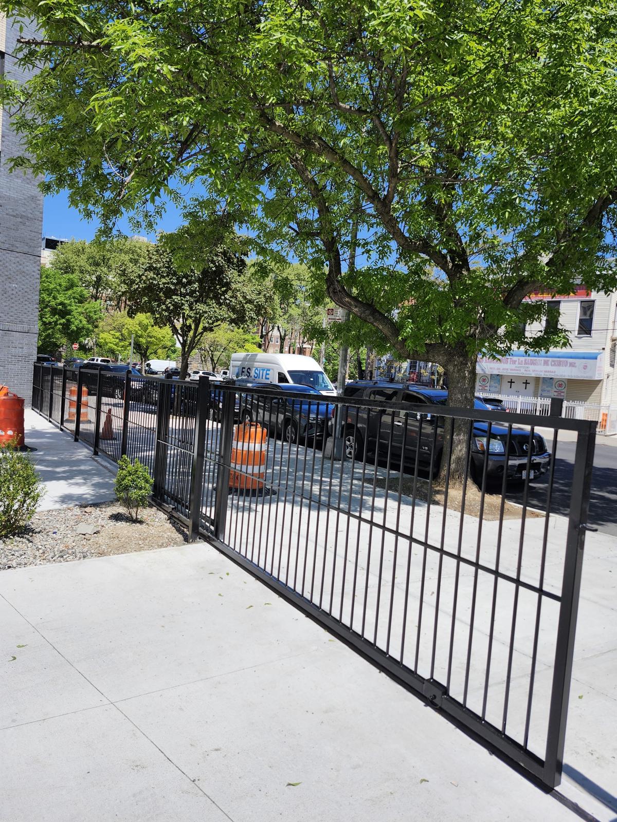 Silva Iron Works custom fence