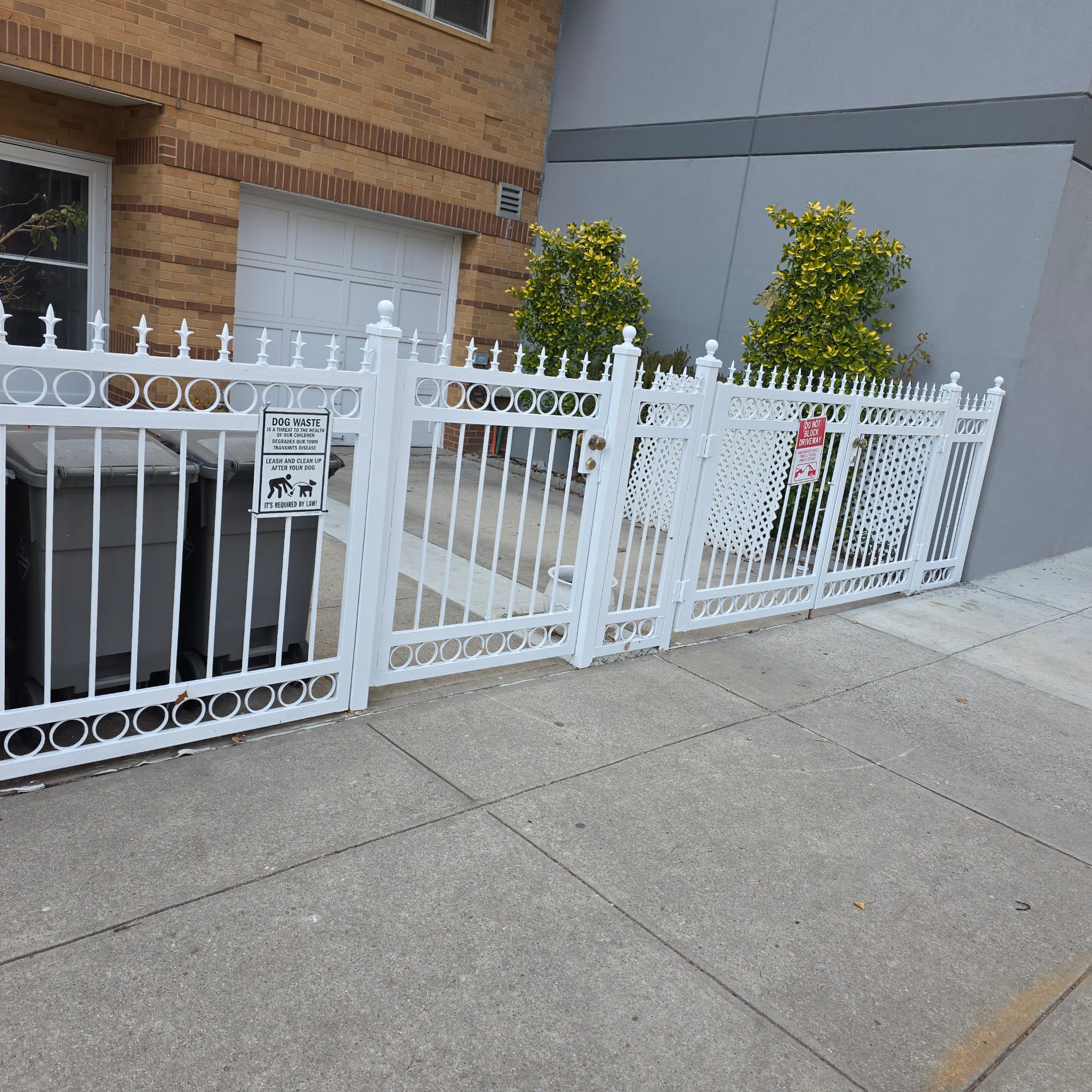Silva Iron Works custom fence