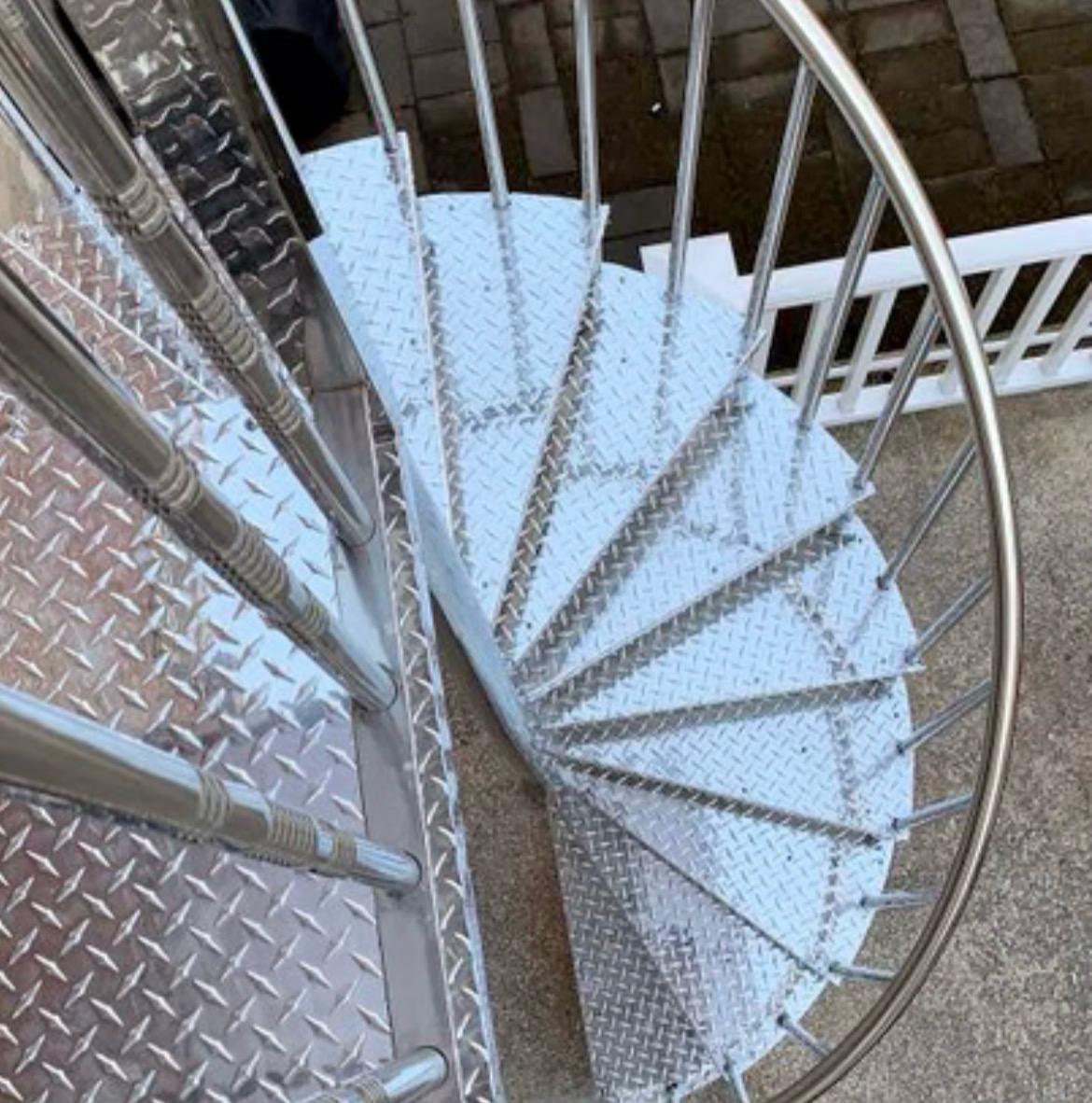 Silva Iron Works fire escape