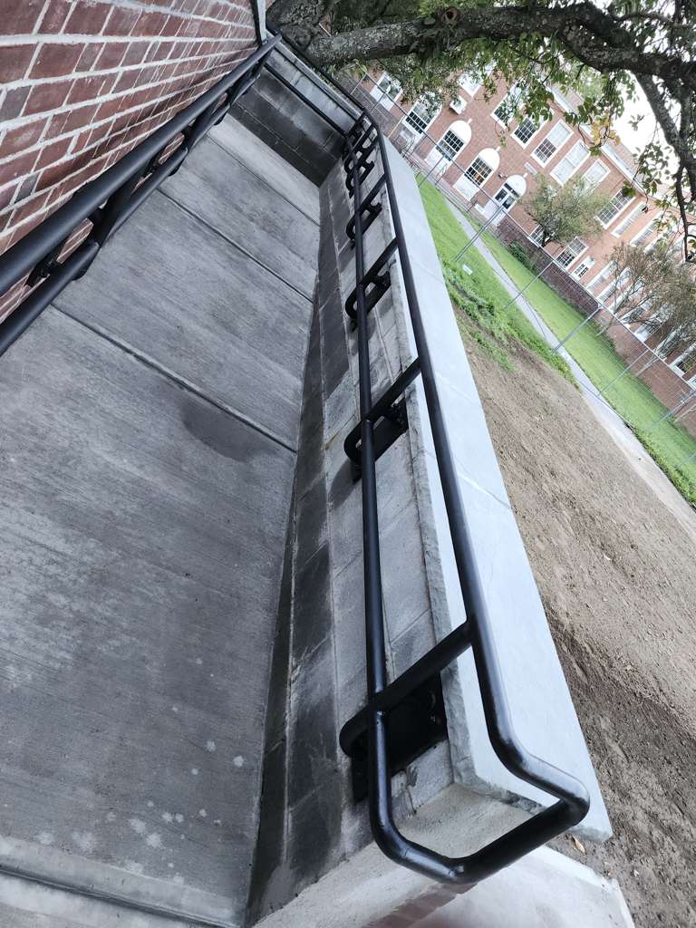 Silva Iron Works fire escape