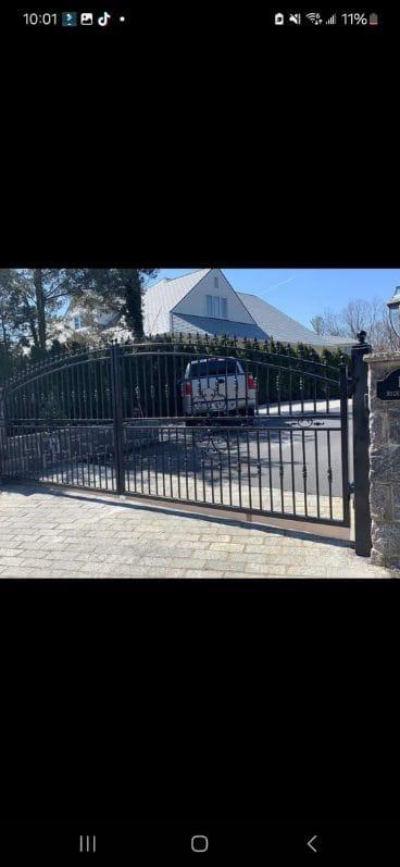 Silva Iron Works custom gate