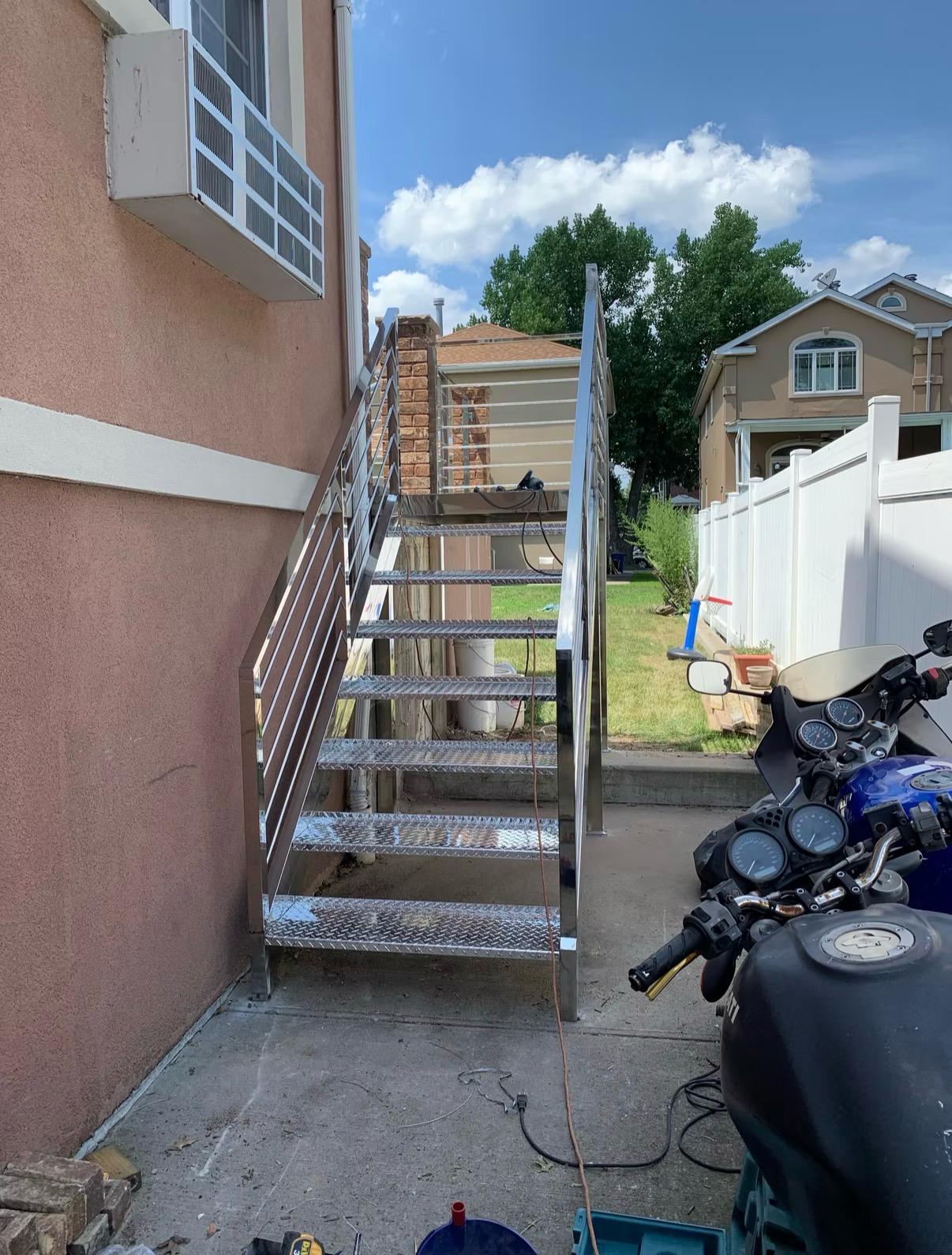 Silva Iron Works custom railing