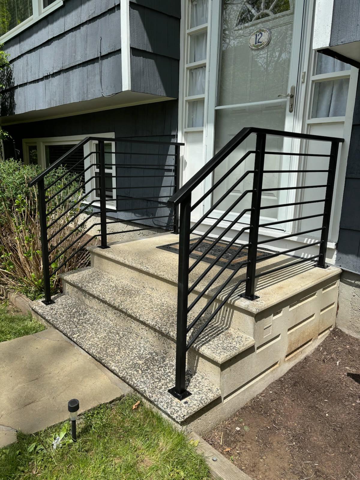 Silva Iron Works custom railing