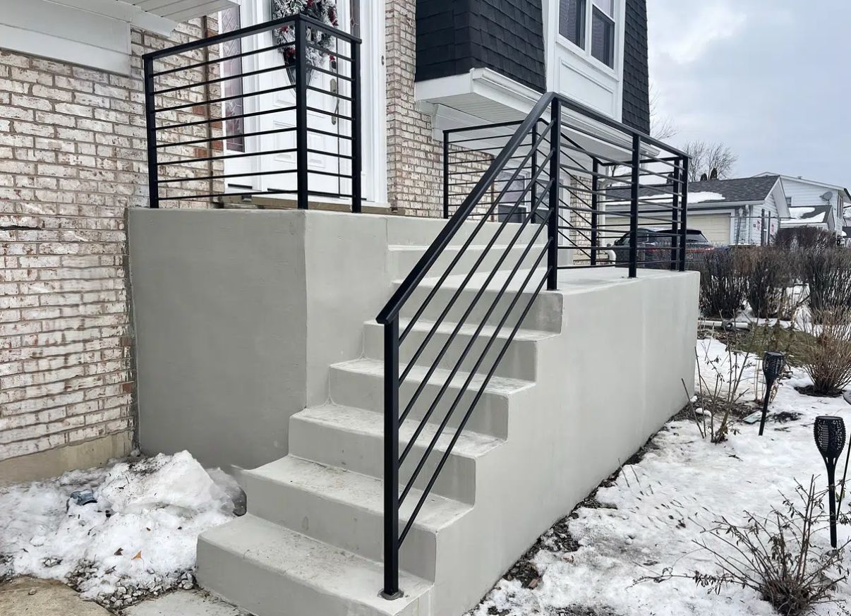 Silva Iron Works custom railing