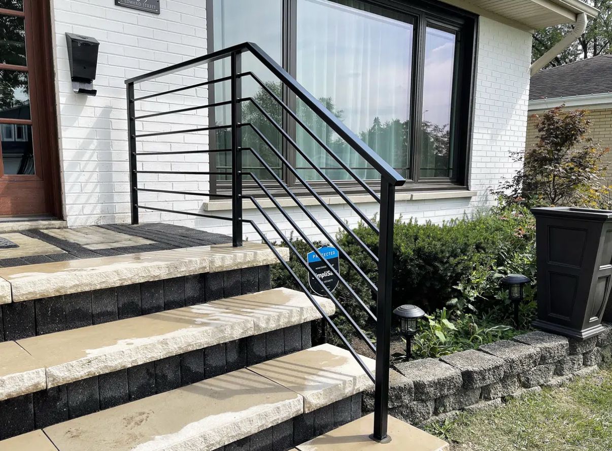 Silva Iron Works custom railing