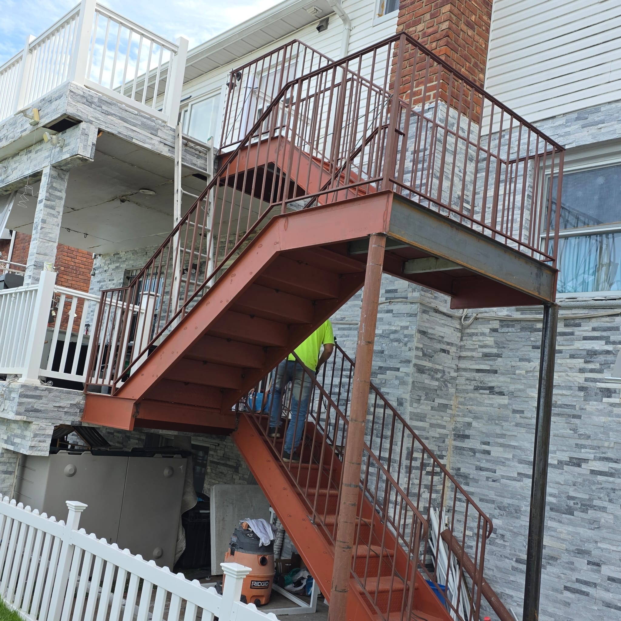 Silva Iron Works custom railing