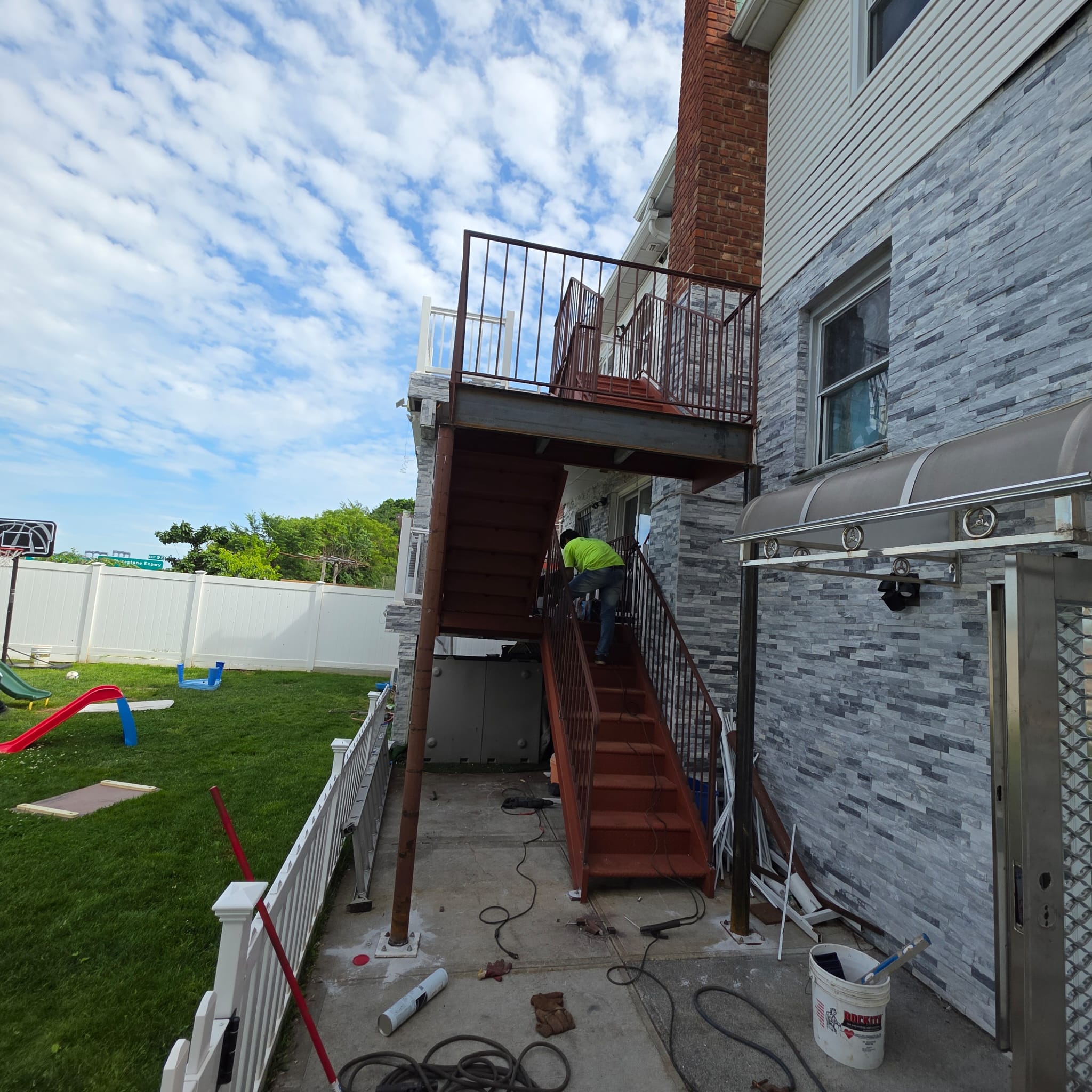 Silva Iron Works custom railing